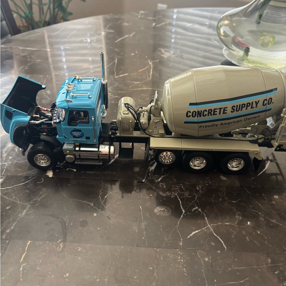 1:34 scale, MAC die cast metal replica cement truck.